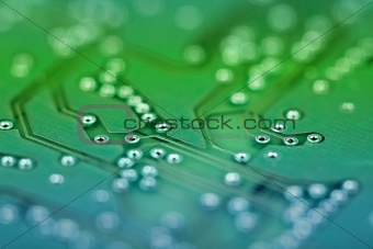 Circuit board - technological abstract background