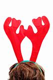 santa reindeer horns