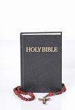 Bible and  beads