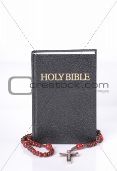 Bible and  beads