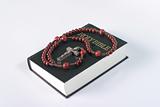 Bible and  beads 
