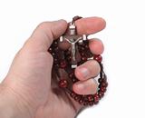 Christian beads & hand
