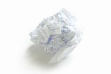 crumpled paper ball