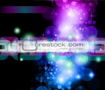 Abstract Background with Rainbow Gradient