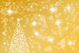 Golden abstract Christmas background