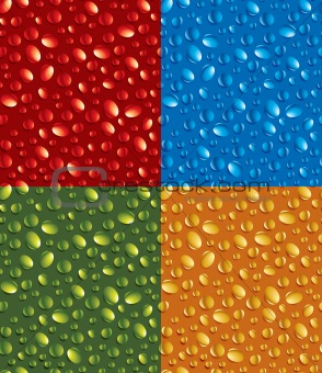 Color drops pattern