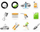 Car service and Repairing icon set