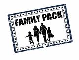Family pack stamp