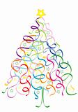 Christmas Tree of confetti
