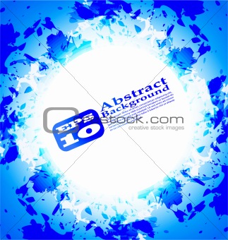 the vector abstract winter background