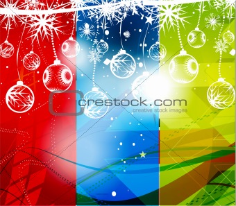 Christmas colorful design
