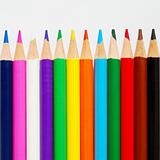 Color pencils row