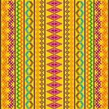 Pattern with colored motifs