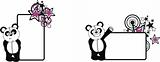 panda bear plush cartoon copyspace1