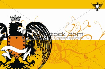 heraldic eagle coat of arms background1