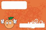 peach cartoon background1