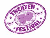theater festival stamp