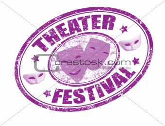 theater festival stamp