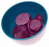 Bowl of Canned Beets
