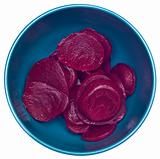 Bowl of Canned Beets