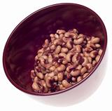 Bowl of Canned Black Eyed Peas