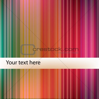 Striped background with space for your text
