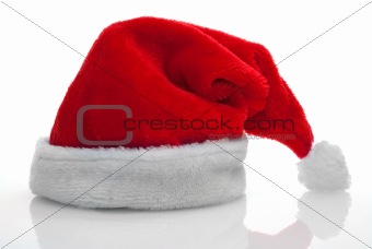 Red santa claus hat