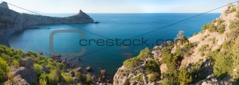 Coastline of "Novyj Svit" reserve (Crimea, Ukraine)