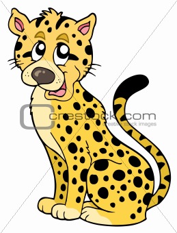 Cartoon cheetah