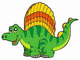 Cartoon small dinosaur