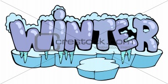 Image 3246114: Cartoon winter sign from Crestock Stock Photos