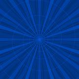 Background abstract radial, blue