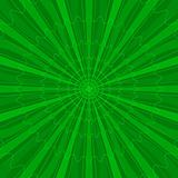 Background abstract radial, green
