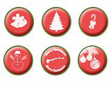 Christmas buttons