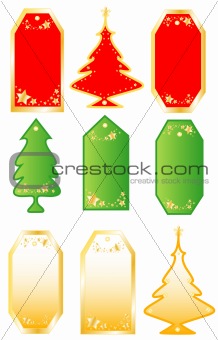 Collection Christmas  labels