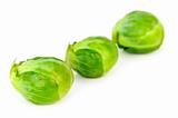 Isolated brussels sprouts