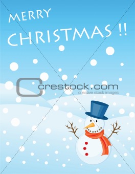 christmas greetings card
