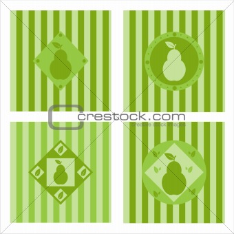cute pear backgrounds