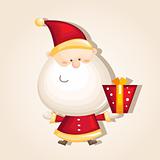  vector illustration of Santa Claus