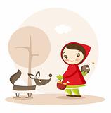 Little Red Riding Hood funny cartoon 