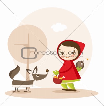 Little Red Riding Hood funny cartoon 