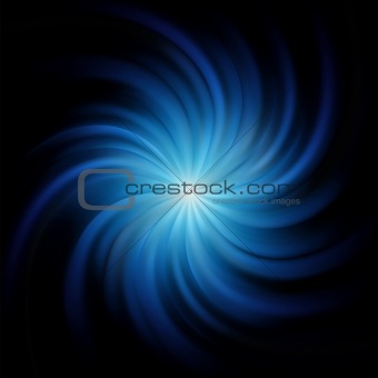 Concept Blue Twirl background. EPS 8