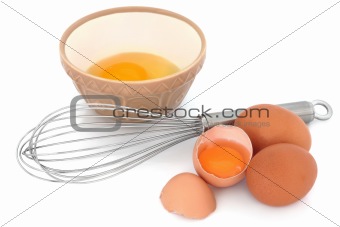 Speckled Eggs and Whisk