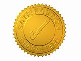 Satisfaction Guaranteed Gold Seal