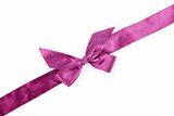 purple holiday ribbon