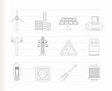 Electricity and power icons