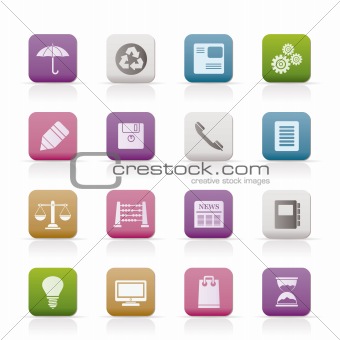 Business and Office internet Icons