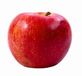 Red apple(clipping path included)