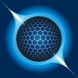 Fantasy Electric Sphere. Vector Illustration