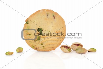 Pistachio Shortbread Biscuits